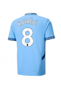 Manchester City Mateo Kovacic #8 Jalkapallovaatteet Kotipaita 2024-25 Lyhythihainen